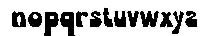 Beckaster Font LOWERCASE