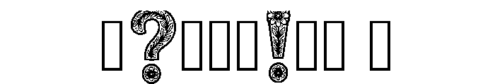 Becky Regular Font OTHER CHARS