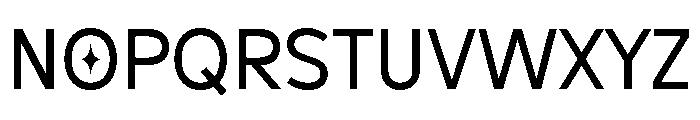 Become History Font LOWERCASE