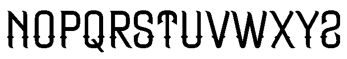 Become Mature Font LOWERCASE
