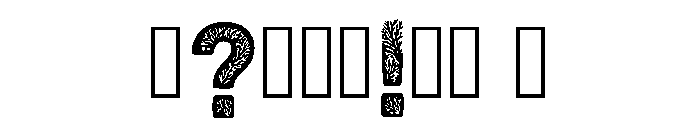 Bedi Regular Font OTHER CHARS