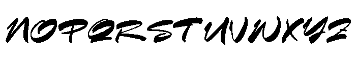 Bedyta Font UPPERCASE