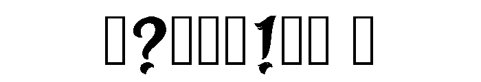 Beech Regular Font OTHER CHARS