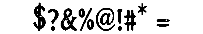 Beechwood Font OTHER CHARS