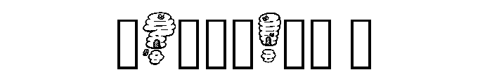 Beehive Letters By Sque Regular Font OTHER CHARS
