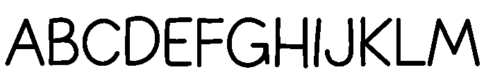 Beesara Font UPPERCASE