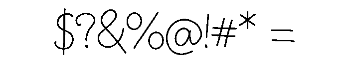 Beezeline Font OTHER CHARS