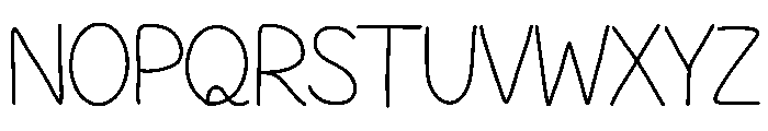 Beezeline Font UPPERCASE
