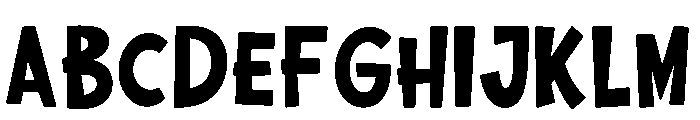 Beffalda Font UPPERCASE