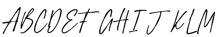 BefinalCotin-Regular Font UPPERCASE