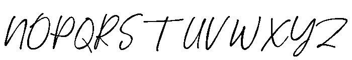 BefinalCotin-Regular Font UPPERCASE