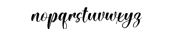 Befiya Font LOWERCASE