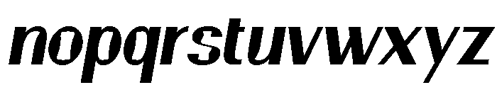 Before Midday Bold Italic Font LOWERCASE