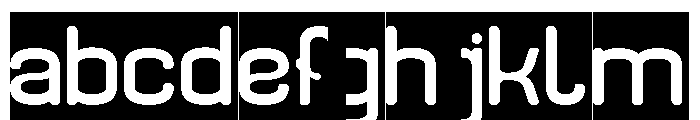 Before Nothing-Inverse FONT