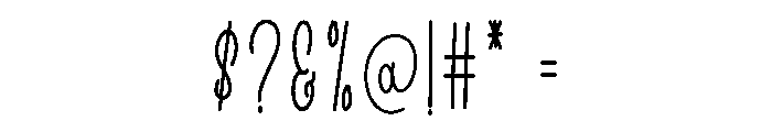 Before Rainbow Font OTHER CHARS