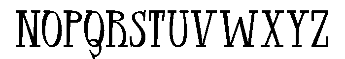 Begad Font UPPERCASE
