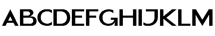 Begav Font UPPERCASE
