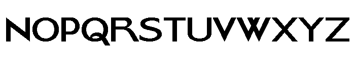 Begav Font UPPERCASE