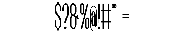 Begdruxs Font OTHER CHARS