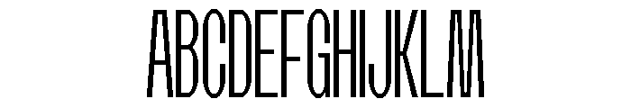 Begdruxs Font UPPERCASE