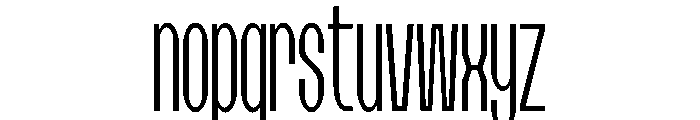 Begdruxs Font LOWERCASE