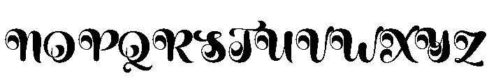 Beghan-Regular Font UPPERCASE