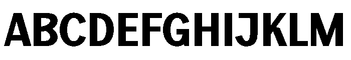 Begin Release Font UPPERCASE