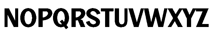 Begin Release Font UPPERCASE