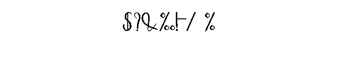 Beginer Font OTHER CHARS
