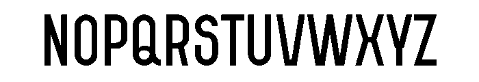 Begomi Font LOWERCASE