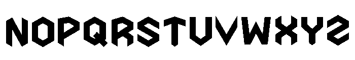 Begonia Regular Font LOWERCASE