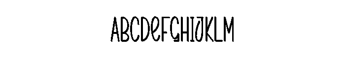 Behind Splace Font UPPERCASE