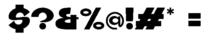 Behoove Regular Font OTHER CHARS