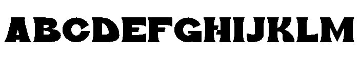 Behoove Regular Font UPPERCASE
