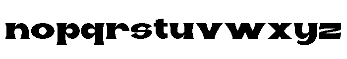 Behoove Regular Font LOWERCASE