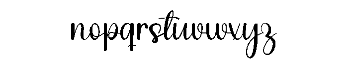 Behumble Font LOWERCASE