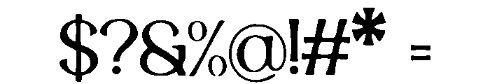 Beige Font OTHER CHARS