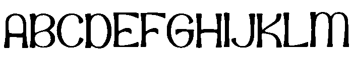 Beige Font UPPERCASE
