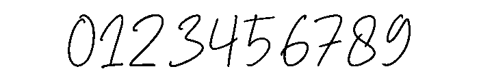 Being Another Font OTHER CHARS