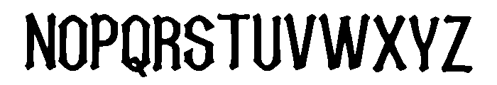 Being Font UPPERCASE