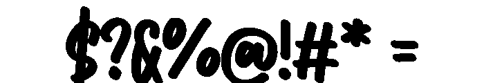 Bejatu Font OTHER CHARS