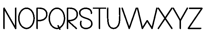 Bekind Sans Font UPPERCASE