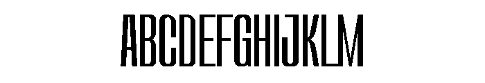 Bekyotan Font UPPERCASE