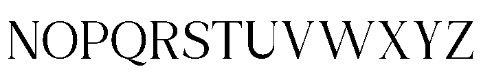 Bela Serfane Regular Font UPPERCASE