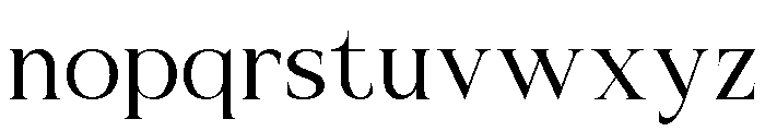 Bela Serfane Regular Font LOWERCASE
