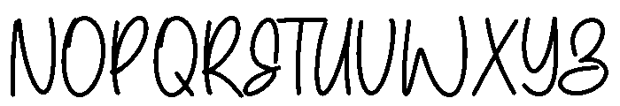 Belafia Font UPPERCASE