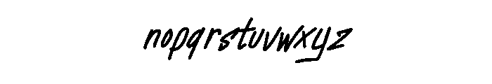 Belagu-Regular Font LOWERCASE