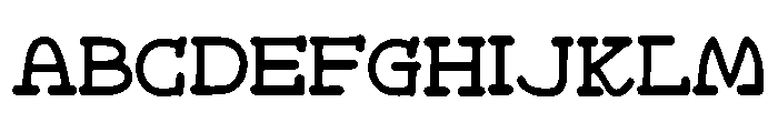 Belair Font UPPERCASE
