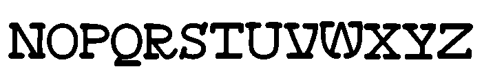 Belair Font UPPERCASE