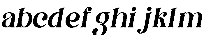 Belami Italic FONT